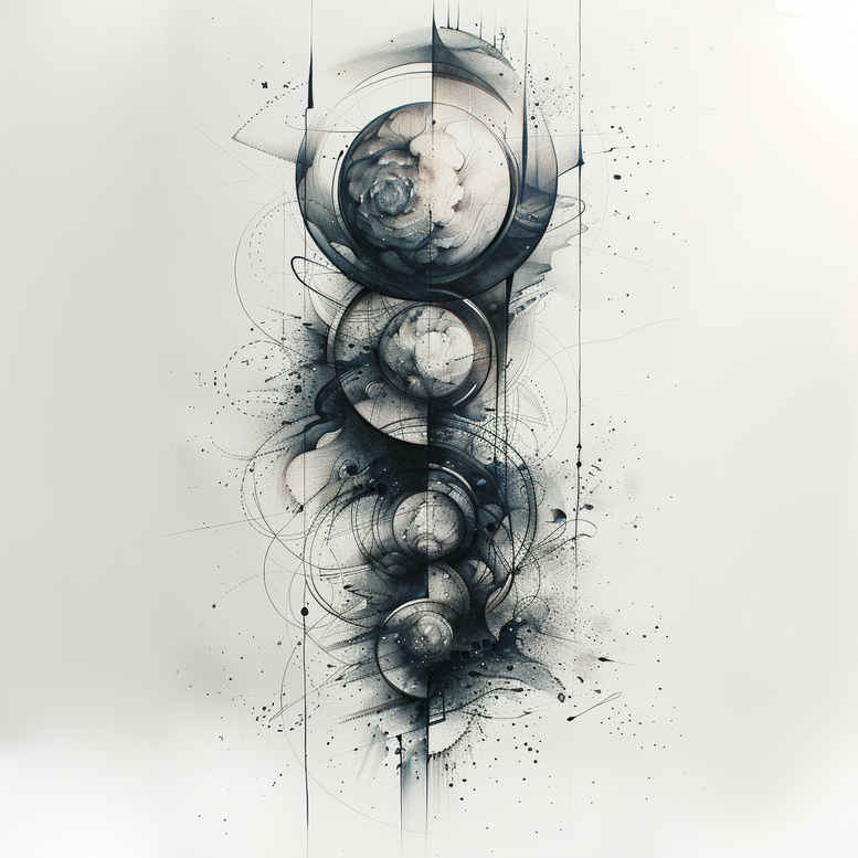 minimalist – tattoo design ideas free ai generated – realism-photo-realistic – for-knee – Gallery: other-other-inkby-ai