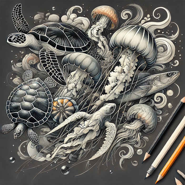 monochrome – tattoo design ideas free ai generated – neotraditional-modern-classic – for-arm – Gallery: other-other-inkby-ai