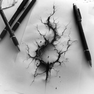 point-minimal – tattoo design ideas free ai generated – realism-visual-truth – for-elbow – Gallery: other-other-inkby-ai