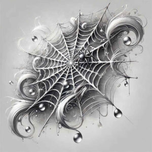 other tattoo design ideas Surrealism fantastical black-and-white for knee