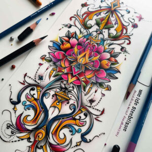 other tattoo design ideas Surrealism enigmatic cinematic determination and power