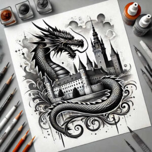 patriotyczna-odwaga-neotraditional-bold-highlights-for-fingers – tattoo design ideas free ai generated – Gallery: poland-inkby-ai