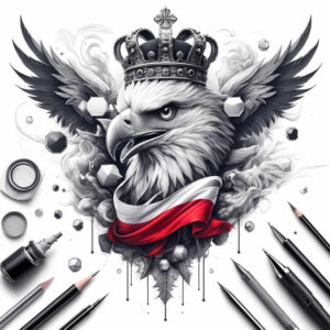 patriotyczne-wzory-realism-lifelike-for-wrist – tattoo design ideas free ai generated – Gallery: poland-inkby-ai