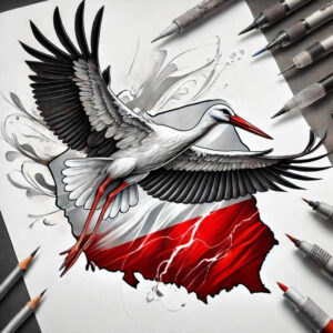 patriotyczna-sila-realism-subtle-gradients-for-outer-arm – tattoo design ideas free ai generated – Gallery: poland-inkby-ai