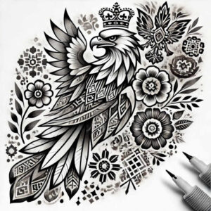 patriotyczne-emblematy-realism-smooth-complexion-for-toe – tattoo design ideas free ai generated – Gallery: poland-inkby-ai