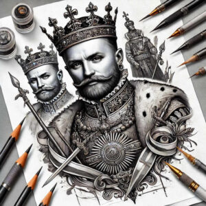polska-historia-neotraditional-color-blending-for-foot – tattoo design ideas free ai generated – Gallery: poland-inkby-ai