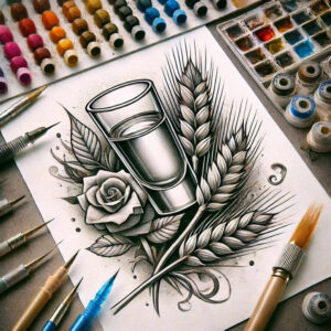 patriotic-emblem-neotraditional-layered-fill-for-hip – tattoo design ideas free ai generated – Gallery: poland-inkby-ai