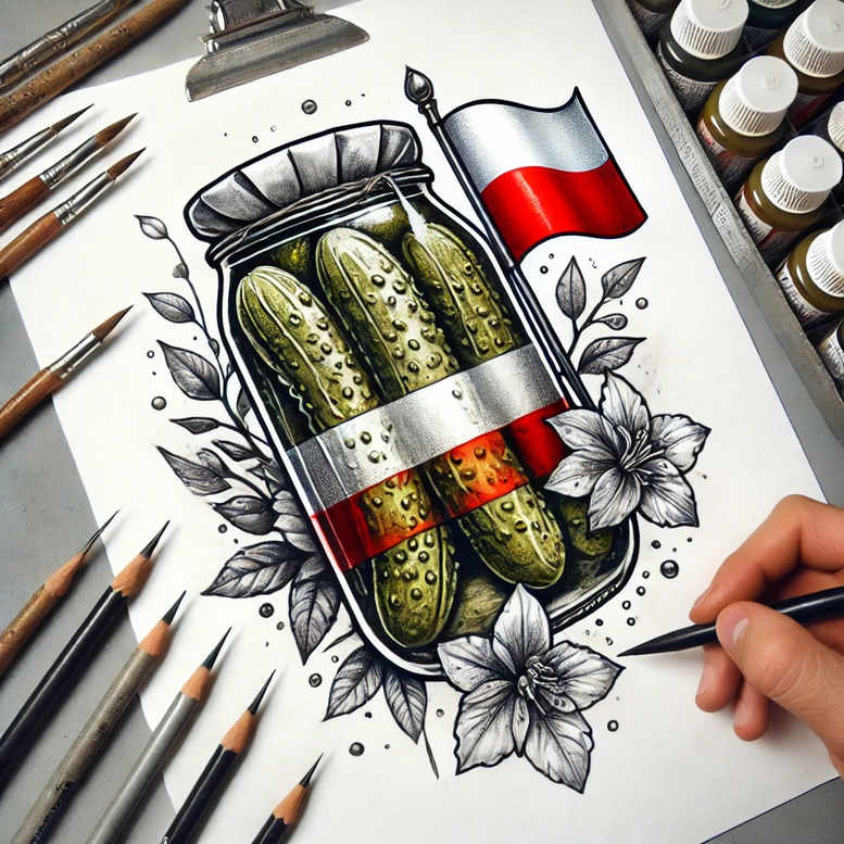 poland tattoo design ideas dynamic composition bokeh meaning determination