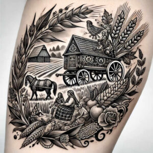 poland tattoo design ideas Realism skin realism smooth for side torso