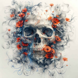 mystical-symbol-skull-tattoo – tattoo design ideas free ai generated – horror – for-palm – Gallery: skulls-inkby-ai
