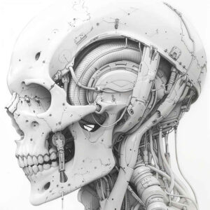 symbolic-skull-tattoo – tattoo design ideas free ai generated – spectral – for-ankle – Gallery: skulls-inkby-ai