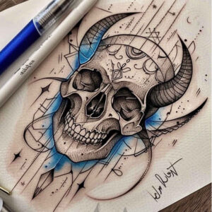 skulls tattoo design ideas intricate spiritual end symbolising endurance
