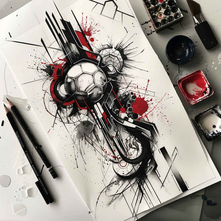 sport-and-health – tattoo design ideas free ai generated – neotraditional-refined-detail – for-wrist-side – Gallery: sport-inkby-ai