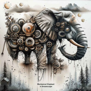 surrealistic-characters tattoo design ideas ethereal textures floating face symbol of endurance