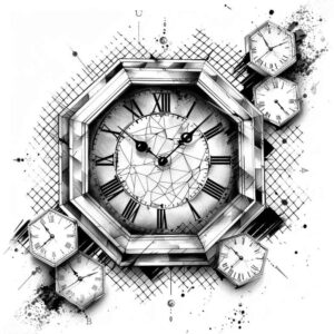 watches-hourglass tattoo design ideas refined color palette temporal art embodying perseverance