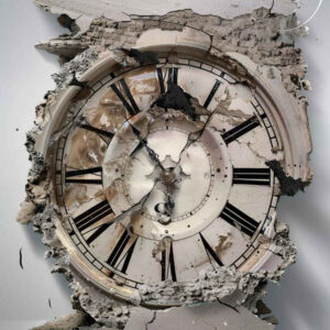 watches-hourglass tattoo design ideas Surrealism fluid forms ticking symbol determination and power