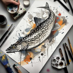 deep-sea-animals-neotraditional-enhanced-shading-for-neck – tattoo design ideas free ai generated – Gallery: water-animals-inkby-ai