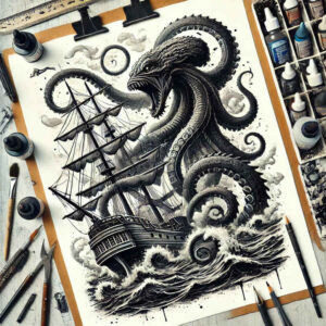 fish-realism-refined-highlights-for-inner-arm – tattoo design ideas free ai generated – Gallery: water-animals-inkby-ai