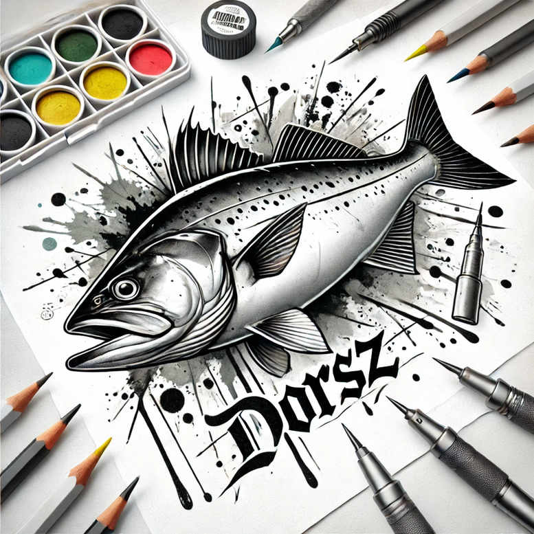 animals-with-harmony-motif-for-men-neotraditional-vivid-color-for-foot – tattoo design ideas free ai generated – Gallery: water-animals-inkby-ai