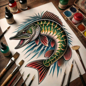 animals-with-life-symbol-surrealism-dreamscape-for-shoulder – tattoo design ideas free ai generated – Gallery: water-animals-inkby-ai