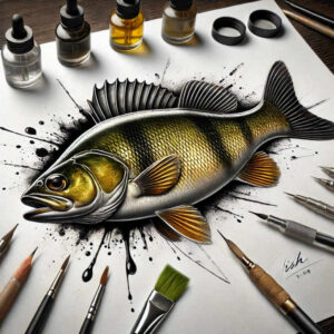 abstract-aquatic-animals-surrealism-hyperreal-for-ribs – tattoo design ideas free ai generated – Gallery: water-animals-inkby-ai
