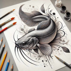animals-with-lines-surrealism-displaced-objects-for-collarbone – tattoo design ideas free ai generated – Gallery: water-animals-inkby-ai