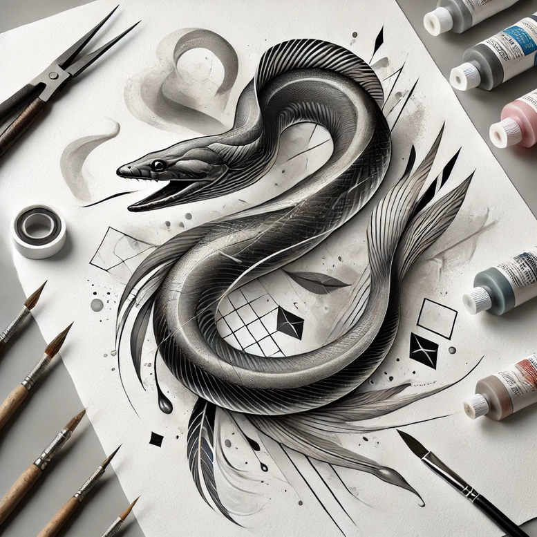 marine-fauna-neotraditional-layered-fill-for-upper-arm – tattoo design ideas free ai generated – Gallery: water-animals-inkby-ai