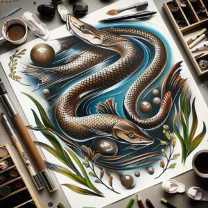 water-animals tattoo design ideas dream motifs aquatic elegance for behind ear