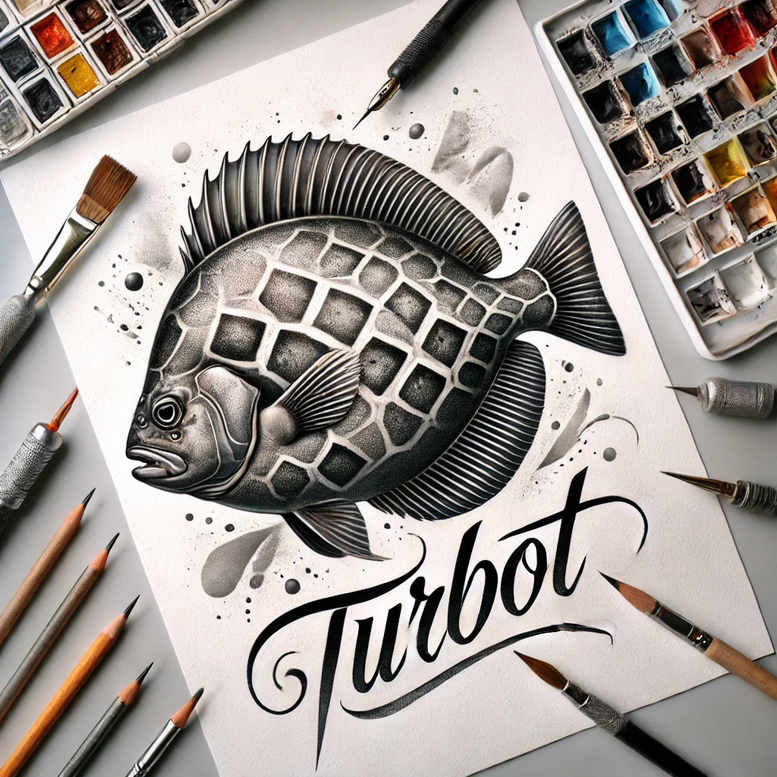water-animals tattoo design ideas Surrealism enigmatic visuals blue energy stands for resilience