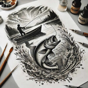 water-animals tattoo design ideas smooth oceanic balance for neck