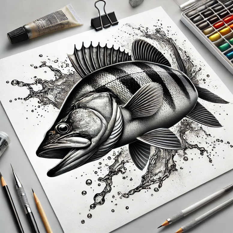 water-animals tattoo design ideas Surrealism fantastical elements oceanic soul represents resilience