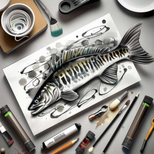 water-animals tattoo design ideas Realism realistic lighting sea life for side