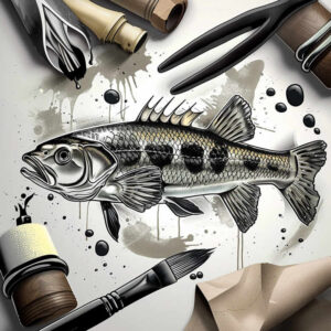 water-animals tattoo design ideas clear lines underwater movement stands for courage