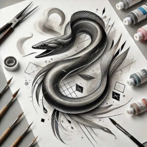 water-animals tattoo design ideas fluid motion wet environment symbol of perseverance