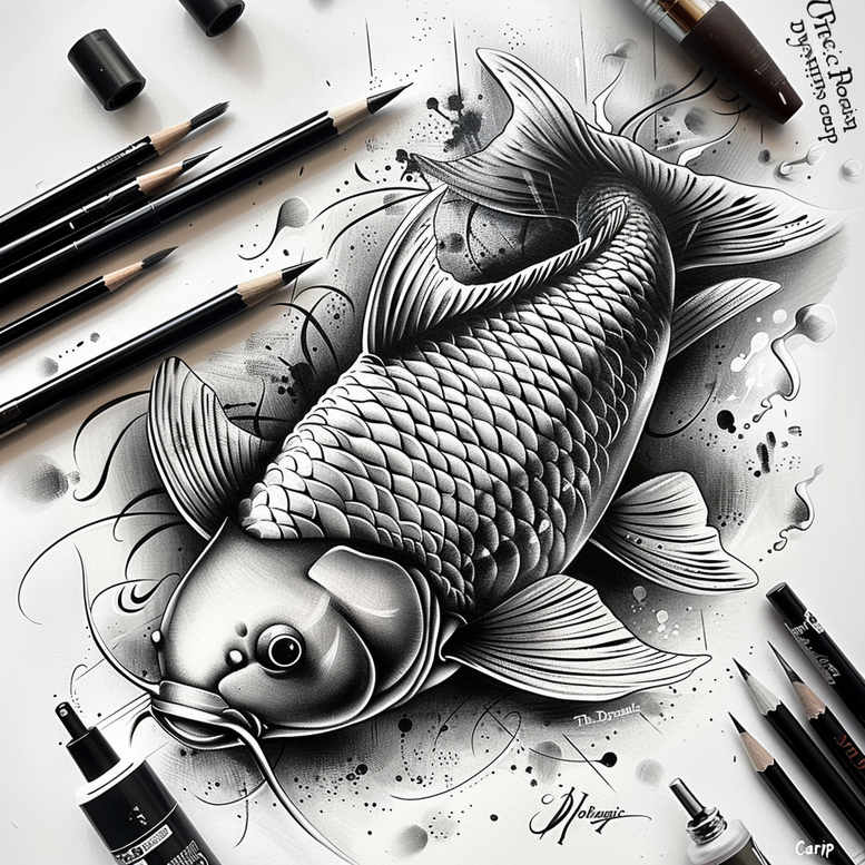 water-animals tattoo design ideas matte-finish wild water for biceps