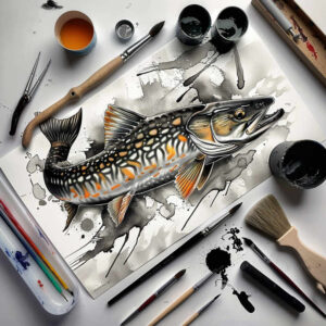 ocean-animals-realism-realistic-dimension-for-ankle – tattoo design ideas free ai generated – Gallery: water-animals-inkby-ai