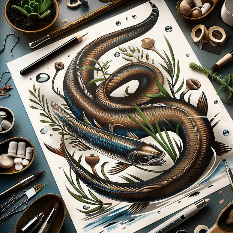 water-tattoo-motifs-realism-detail-accuracy-for-back-shoulder – tattoo design ideas free ai generated – Gallery: water-animals-inkby-ai