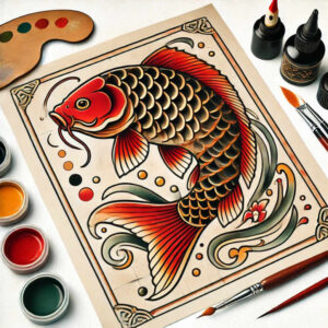 animals-with-harmony-motif-for-men-neotraditional-enhanced-shading-for-shoulder – tattoo design ideas free ai generated – Gallery: water-animals-inkby-ai