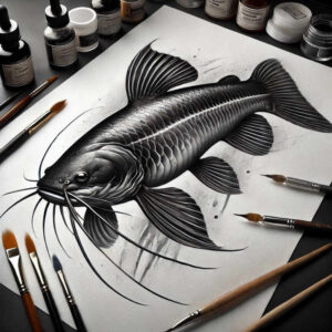 stingrays-neotraditional-clean-fill-for-lower-leg – tattoo design ideas free ai generated – Gallery: water-animals-inkby-ai