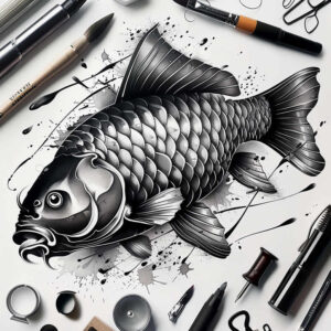 animals-with-lines-realism-high-contrast-for-hip – tattoo design ideas free ai generated – Gallery: water-animals-inkby-ai