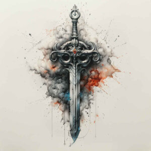 arrows-mesmerizing-for-spine – tattoo design ideas free ai generated – Gallery: weapons-inkby-ai