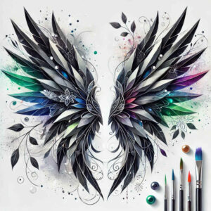 freedom-motif-wings-tattoo – tattoo design ideas free ai generated – realism-skin-realism – for-wrist-side – Gallery: wings-inkby-ai