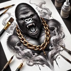 angel – tattoo design ideas free ai generated – realism-photo-realistic – for-arm – Gallery: angel-inkby-ai