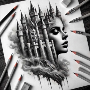 fortress-walls-tar-photo-realistic – tattoo design ideas free ai generated – Gallery: castles-inkby-ai