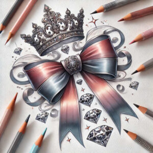 vintage-bow-tiny-motif-for-upper-chest – tattoo design ideas free ai generated – Gallery: cockades-inkby-ai