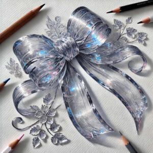 gift-bow-clean-lines-for-lower-thigh – tattoo design ideas free ai generated – Gallery: cockades-inkby-ai