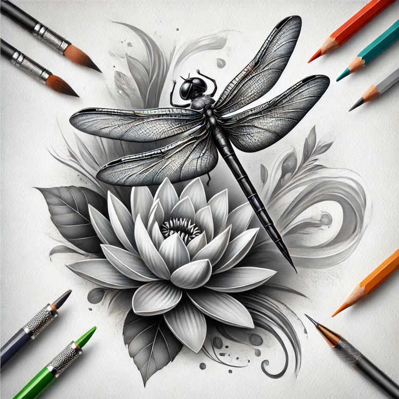 delicate-flowers tattoo design ideas fine line blooming meaning courage