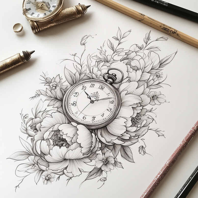 delicate-flowers tattoo design ideas point minimal elegant stands for perseverance