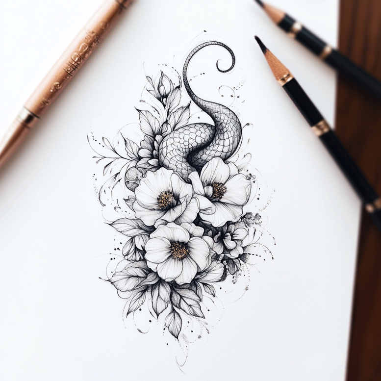 delicate-flowers tattoo design ideas subtle shape fresh represents courage