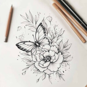 delicate-flowers tattoo design ideas pristine gentle textures for upper arm
